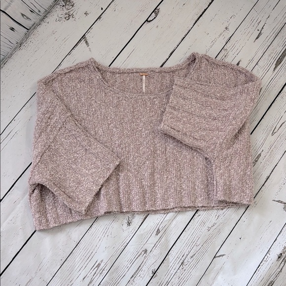 Free People Sweaters - FREE PEOPLE Good Day Pullover In Mauve Mousse Size S EXCELLENT Condition!